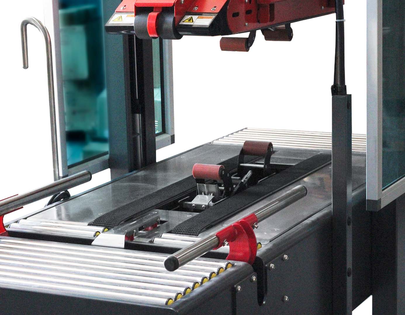 Seladora SPS-5560A — aplicação em linha de produção