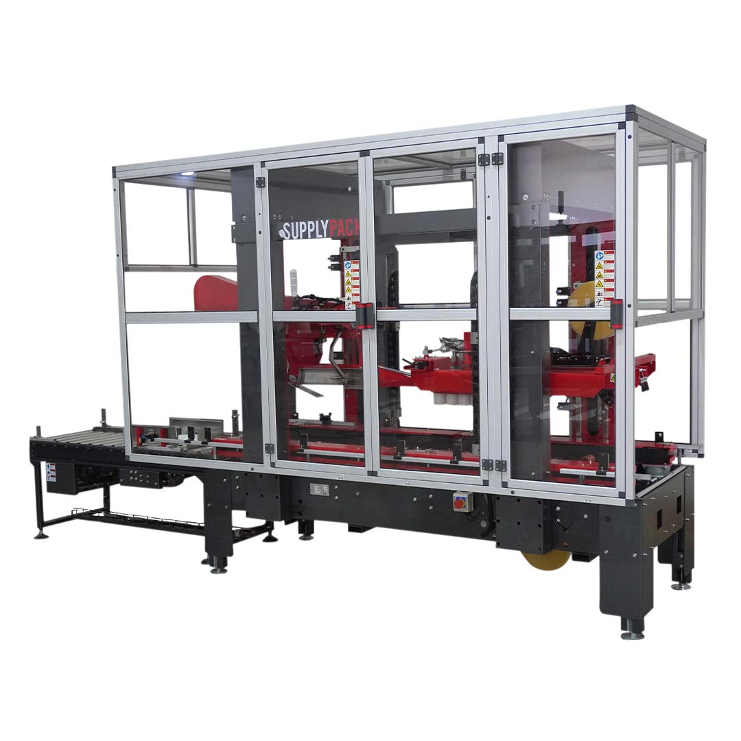 Seladora SPS-5845FA — vista em perspectiva com painéis de proteção