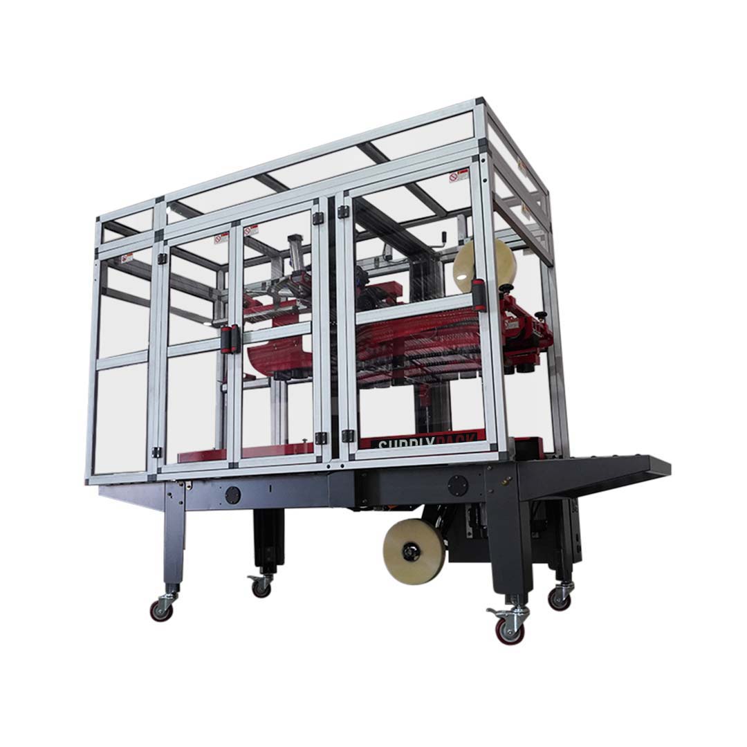 Seladora SPS-5065AC — perspectiva com gabinete de proteção