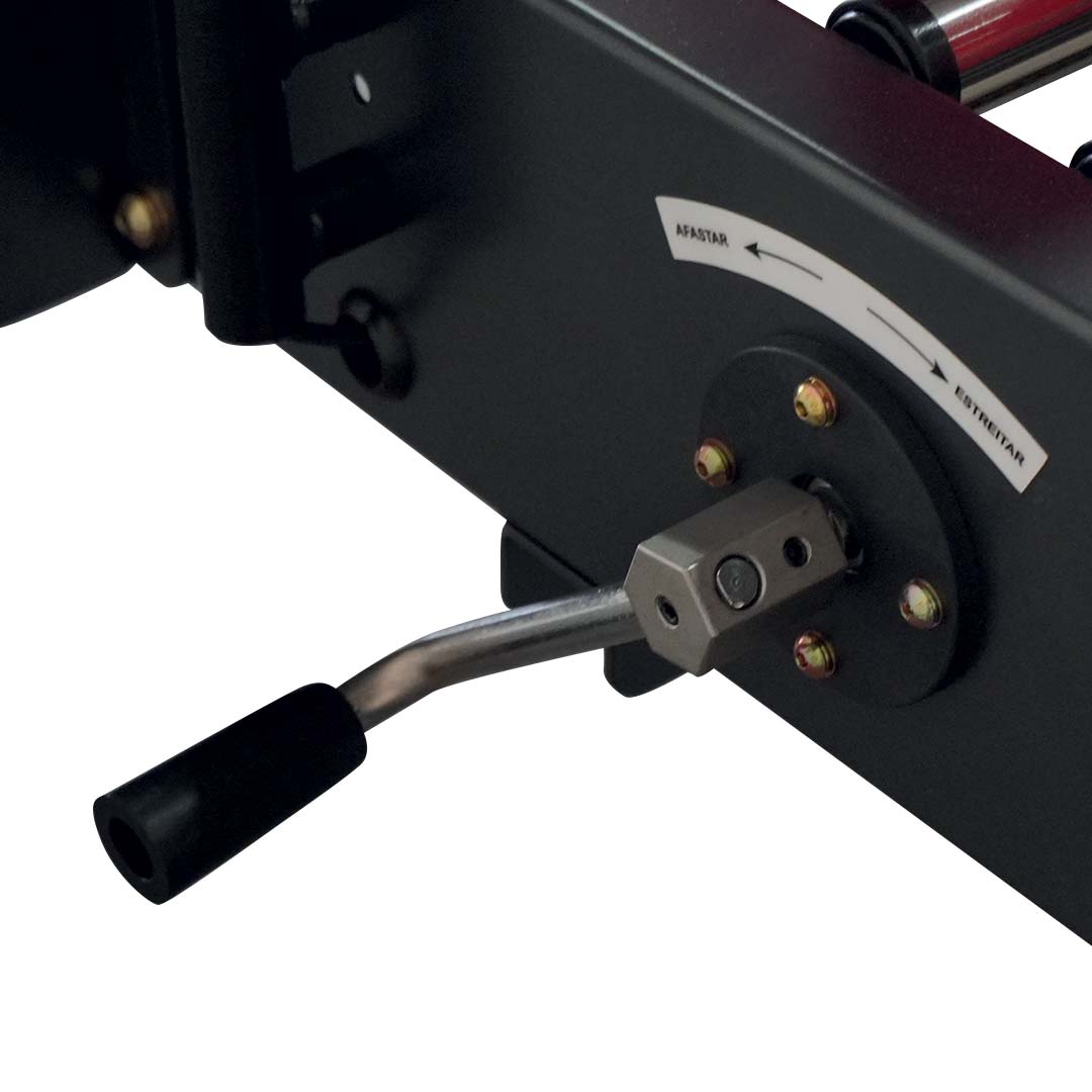 Seladora SPS-480SA — detalhe das esteiras e rolos