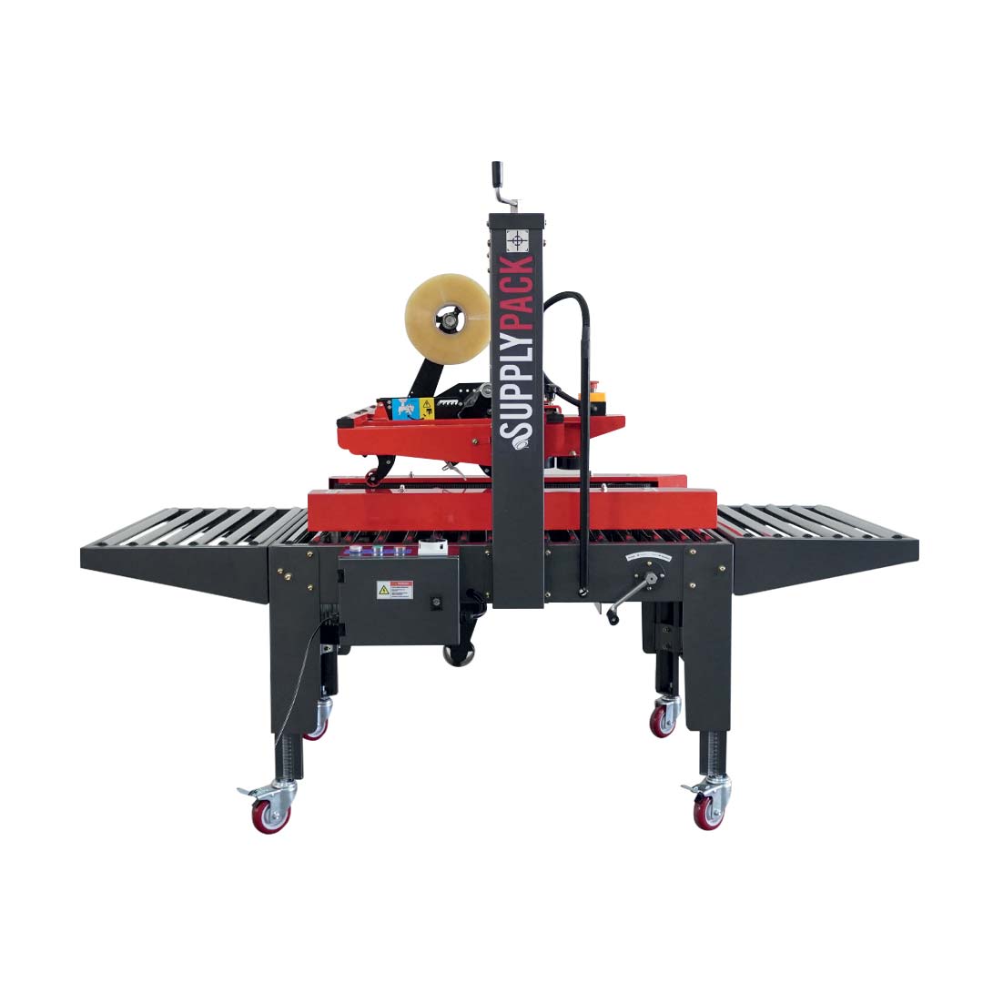 Seladora SPS-480SA — vista lateral com transportadores